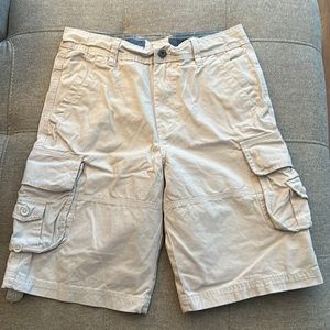 Man’s cargo shorts. Size 30.